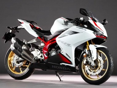 Shop 2017-2022 Honda CBR250RR Motorcycle Fairings - White Red