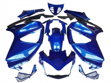 Shop 2002-2016 Honda ST1300 Motorcycle Fairings - Blue Matte Black