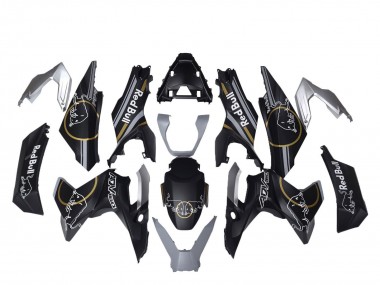 Shop 2022-2024 Honda ADV160 Motorcycle Fairings - Matte Black Gold Red Bull