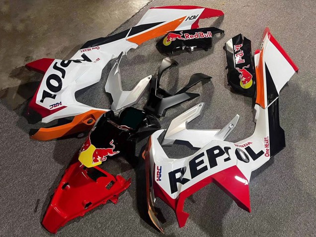 2022-2024 Honda ADV160 Motorcycle Fairings - Orange White Red Yellow Black Repsol Red Bull