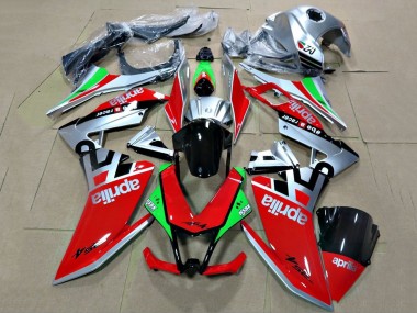 Shop 2012-2018 Aprilia RS4 50 125 Motorcycle Fairings - Silver Red Green Glossy Black