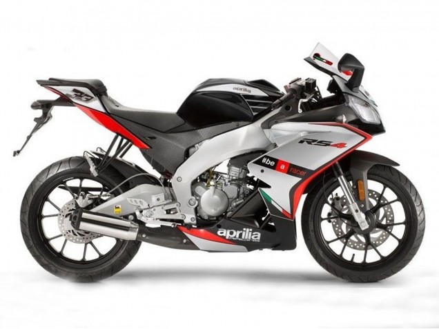 2012-2018 Aprilia RS4 50 125 Motorcycle Fairings - Silver Red Black