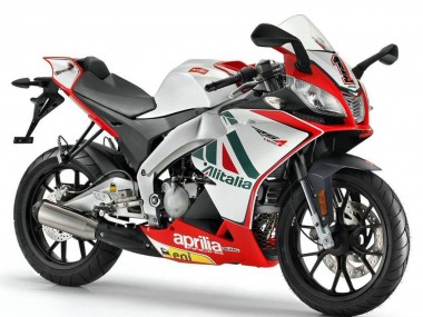 Shop 2012-2018 Aprilia RS4 50 125 Motorcycle Fairings - White Red Green Yellow Alitalia