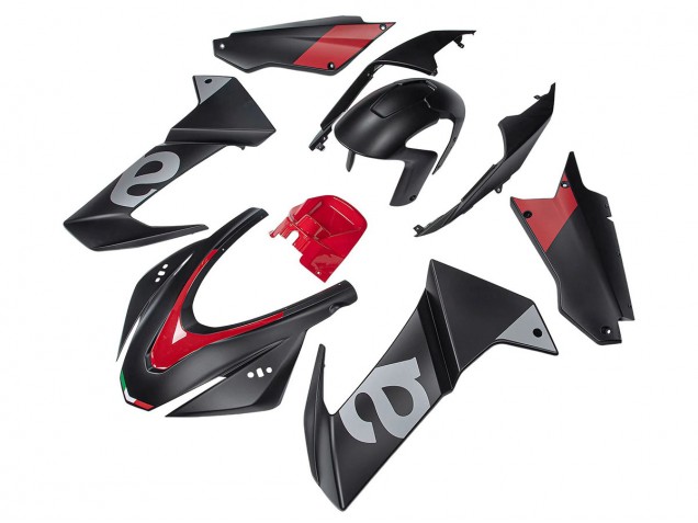 2020-2024 Aprilia RS660 Motorcycle Fairings - Black Red