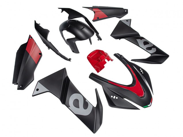 2020-2024 Aprilia RS660 Motorcycle Fairings - Black Red