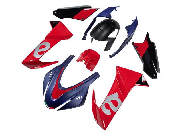 2020-2024 Aprilia RS660 Motorcycle Fairings - Blue Red