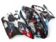 2015-2016 BMW S1000RR Motorcycle Fairings - Blue Red Carbon Fiber