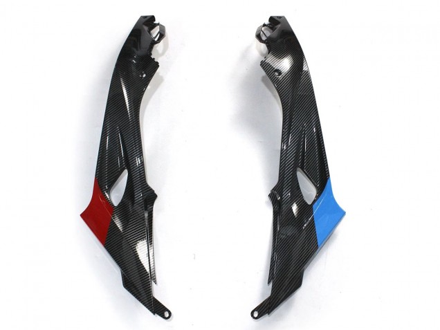 2015-2016 BMW S1000RR Motorcycle Fairings - Blue Red Carbon Fiber
