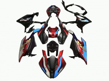 Shop 2019-2022 BMW S1000RR Motorcycle Fairing - Black Blue Red Gold