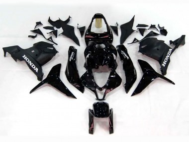 Shop 2009-2012 Honda CBR600RR Motorcycle Fairing - Glossy Black