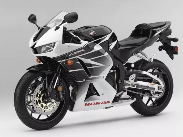2013-2026 Honda CBR600RR Motorcycle Fairings - White Black