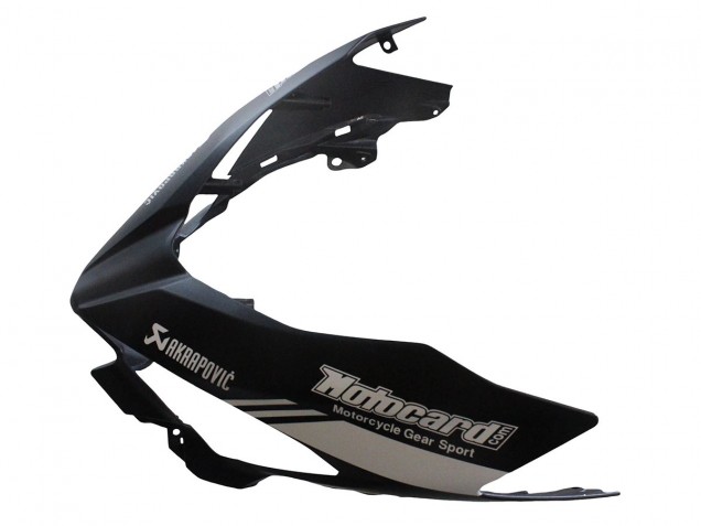 2018-2024 Kawasaki EX400 Motorcycle Fairings - Matte Black Green Monster Showr Snow