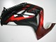 2012-2016 Kawasaki EX650 Motorcycle Fairings - Red Glossy Black