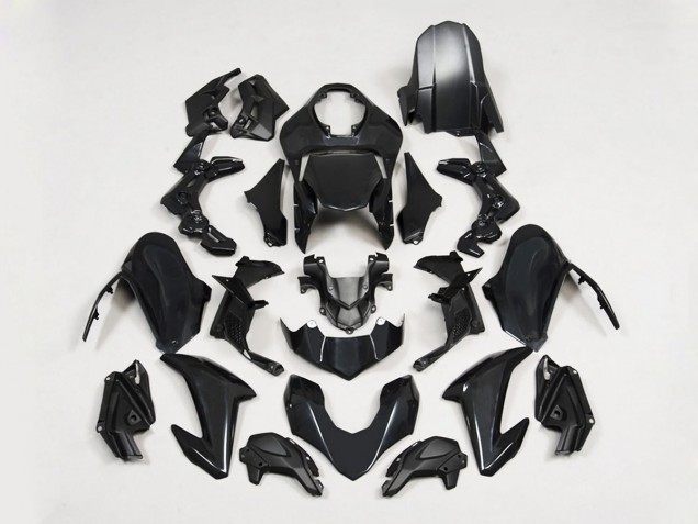 2017-2019 Kawasaki Z900 Motorcycle Fairings - Matte Black
