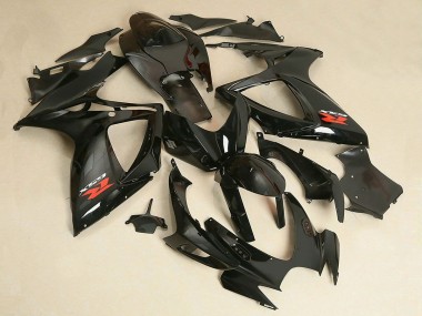 Shop 2006-2007 Suzuki GSXR 600/750 Motorcycle Fairing - Glossy Black