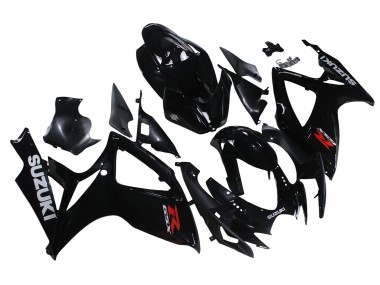 Shop 2006-2007 Suzuki GSXR 600/750 Motorcycle Fairings - Glossy Black