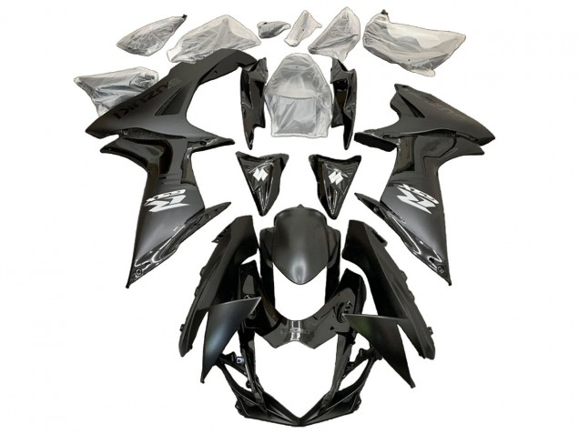 2011-2024 Suzuki GSXR 600/750 Motorcycle Fairings - Matte Black