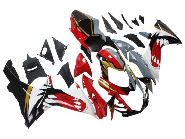 Shop 2011-2024 Suzuki GSXR 600/750 Motorcycle Fairings - Red Gold Grey Black White Shark