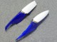 2006-2007 Suzuki GSXR 600/750 Motorcycle Fairings - White Blue Yellow Corona Alstare