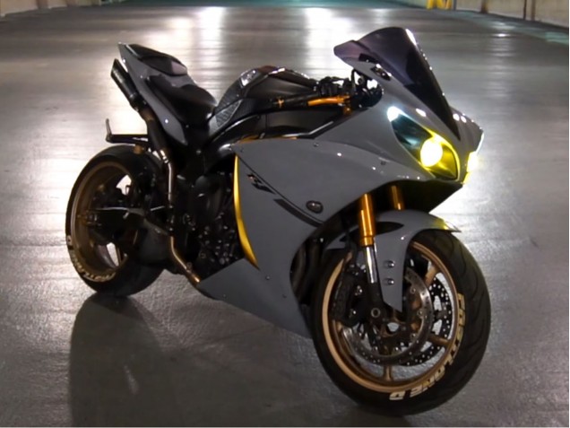 2007-2008 Yamaha YZF R1 Motorcycle Fairings - Nardo Grey