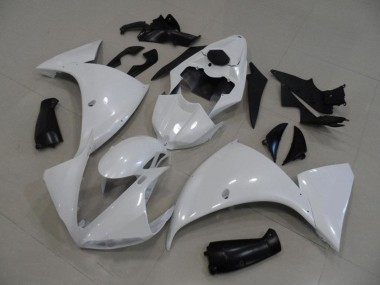 Shop 2009-2011 Yamaha YZF R1 Motorcycle Fairings - White