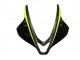 2007-2008 Honda CBR600RR Motorcycle Fairings - Glossy Black High Viz Yellow