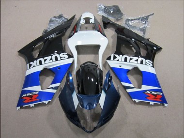 Shop 2003-2004 Suzuki GSXR 1000 Motorcycle Fairing - White Blue Black Red