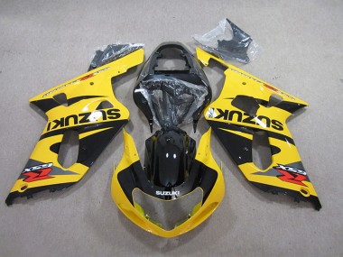 Shop 2001-2003 Suzuki GSXR 600 Motorcycle Fairings - Yellow Black
