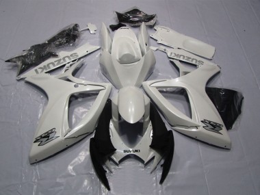 Shop 2006-2007 Suzuki GSXR 600 Motorcycle Fairing - White