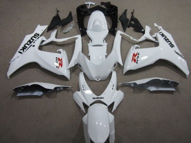 Shop 2006-2007 Suzuki GSXR 600 Motorcycle Fairings - White