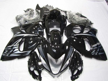Shop 2008-2020 Suzuki GSXR 1300 Hayabusa Motorcycle Fairings - Glossy Black Silver
