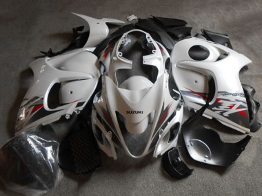 Shop 2008-2020 Suzuki GSXR 1300 Hayabusa Motorcycle Fairing - White Black