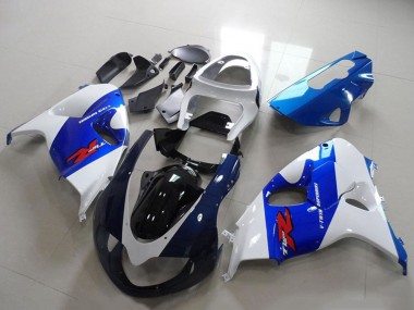 Shop 1998-2003 Suzuki TL1000R Motorcycle Fairing - White Blue Black