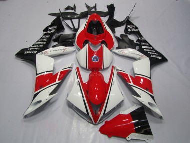 Shop 2004-2006 Yamaha YZF R1 Motorcycle Fairing - White Red Black