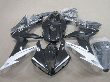 Shop 2004-2006 Yamaha YZF R1 Motorcycle Fairings - Glossy Black White