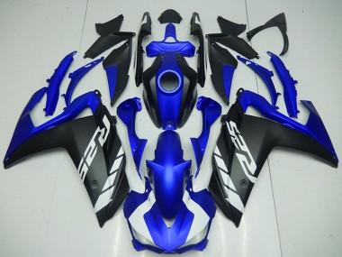 Shop 2015-2018 Yamaha YZF R3 Motorcycle Fairings - Blue Matte Black