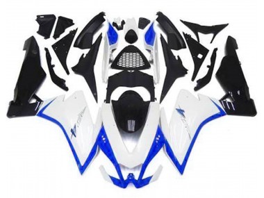 Gloss White & Blue 2010-2015 RSV4 1000 Fairings